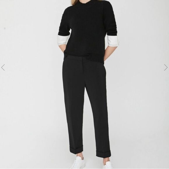 BROCHU WALKER The Westport Mid-Rise Straight Leg Pant in Forestry Green Sz XS - Picture 12 of 12